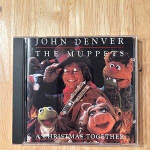 John Denver & The Muppets A Christmas Together CD - Black Case